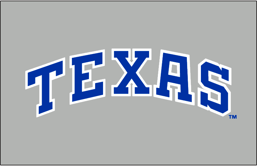 Texas Rangers 1985-1993 Jersey Logo fabric transfer